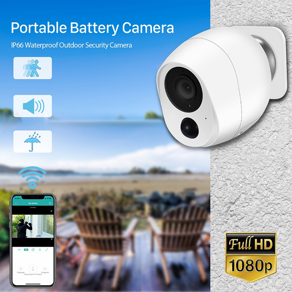 Full HD 1080P Portable Battery Wireless 