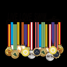Swimming, medalholder, medalhanger, metalmedalhanger