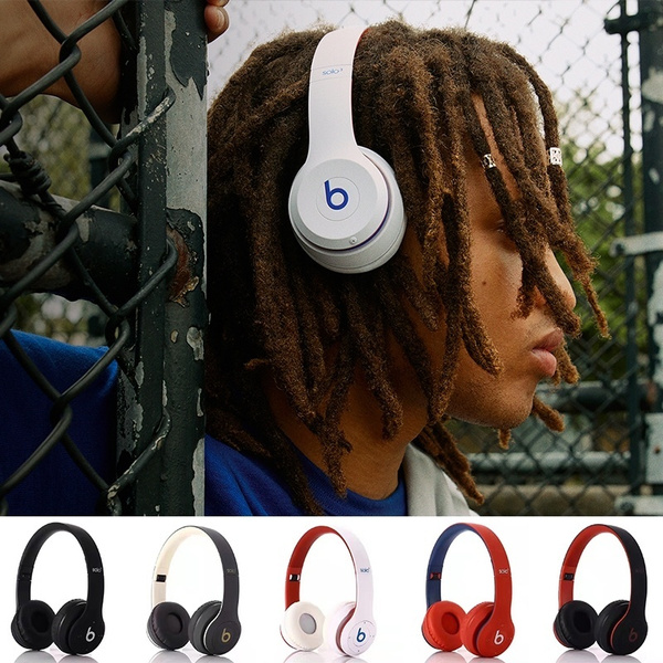 Refurbished Beats by Dr. Dre Solo.3 Wireless Pop Collection Over-Ear  Headset Deep Bass Foldable Headphones(6 Colors) | Wish