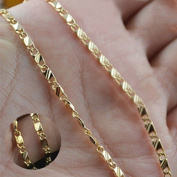 1pcs Men Women Fashion Gold Plating GF 