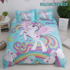 beddingkingsize, unicornduvetcover, Bedding, unicorn