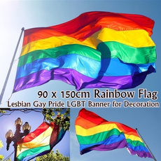rainbow, bisexual, pansexual, Large