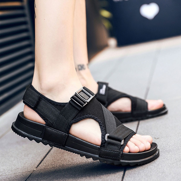 2022 Summer Outdoor Sandals Men Roman Sandals Slipper Male Beach Shoes  Women Sneakers Casual Footwear Men's Shoes Sports Shoe - Beach & Outdoor  Sandals - AliExpress