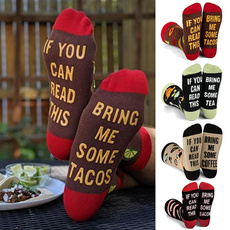 Funny, Coffee, Cotton Socks, Gifts