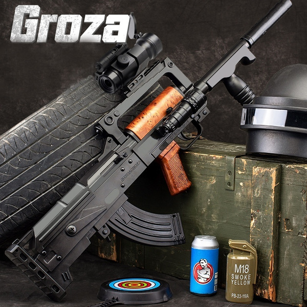 Groza Assault Rifle Blasting Electric Water Gun Toy Gun Type 95 Boy CS ...
