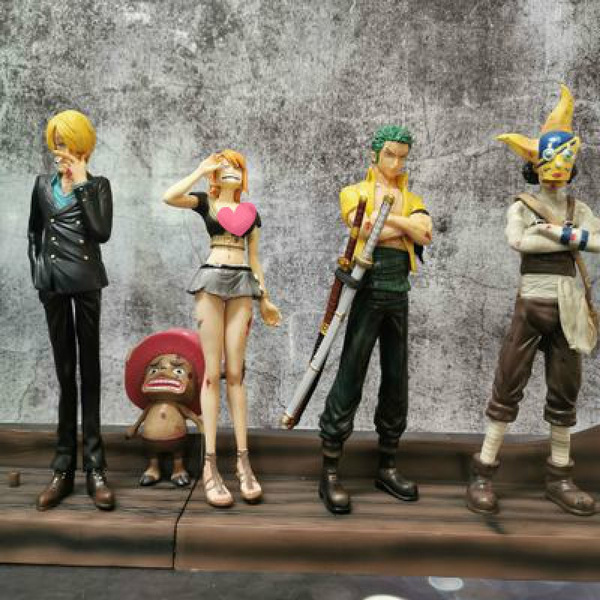 One Piece Merry Luffy Sanji Nami Zoro Chopper Action Figure Model Toy Wish One Piece Merry Luffy Sanji Nami Zoro Chopper Action Figure Model Toy Wish