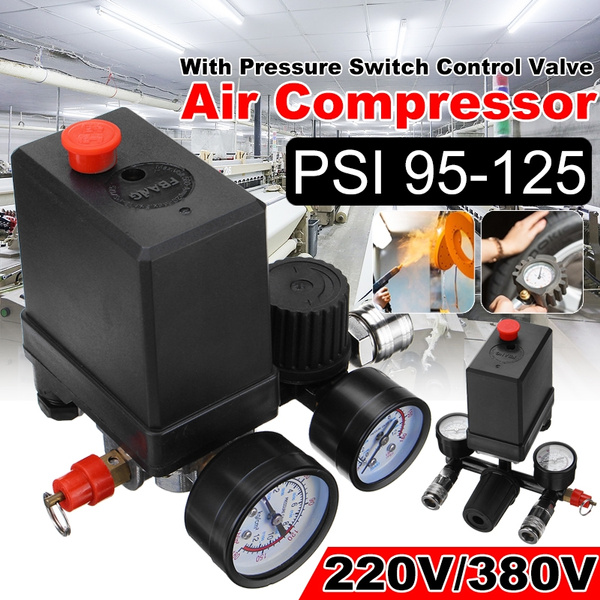 0180 Psi Air Compressor Pressure Valve Switch Control Regulator with