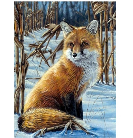 Fox Diamond Embroidery, Fox Diamond Paintings