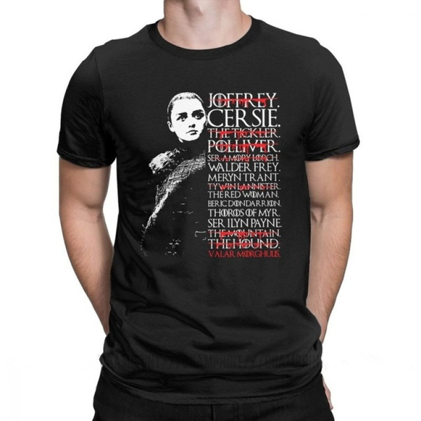 arya kill list shirt