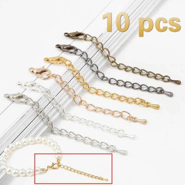 Bracelet Chains Jewelry Making  Chain Extensions Necklaces