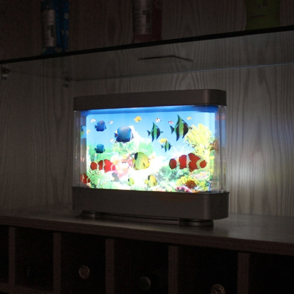aquarium motion lamp