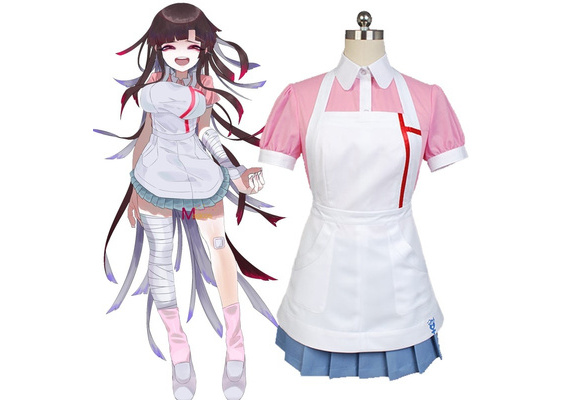 Anime Super Danganronpa 2 Mikan Tsumiki Cosplay Costume Dangan