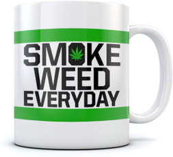 smokeweedeveryday, Funny, Coffee, Home & Office