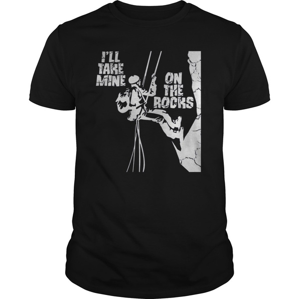 Rock Climbing T shirt Wish