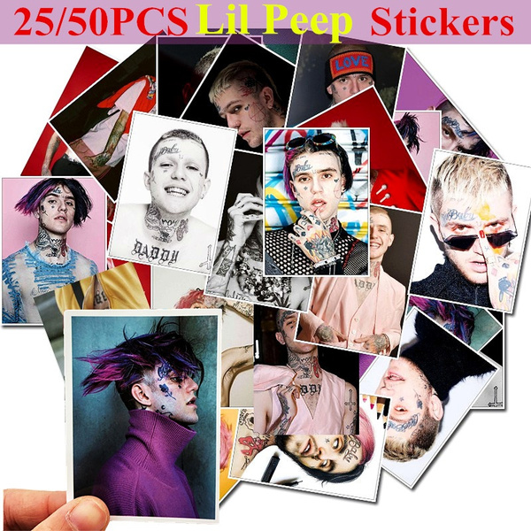 Lil Peep Rapper Sticker 50 Pcs 