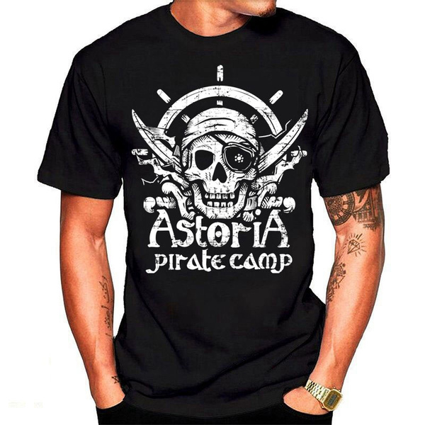 astoria pirate camp T Shirt Funny Tops 