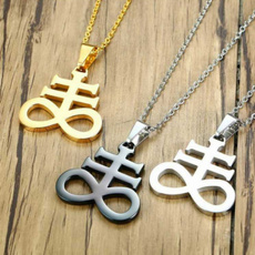 Steel, necklaces for men, Stainless Steel, Cross necklace