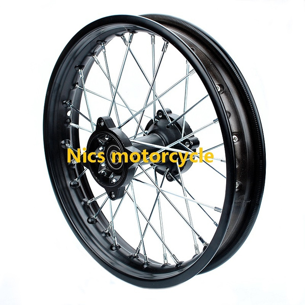 Dirt Bike 12 15mm Bearing 18 5 90 100 14 Inch Rear Back Wheels Rims Pit Pro Trail Bigfoot Dirt Bike Center Hole 125 150cc Wish