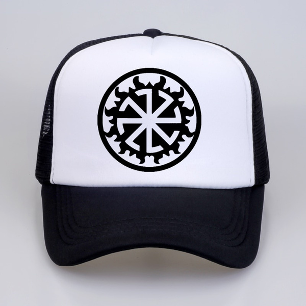 Kolovrat Baseball Cap Slavic Amulet 