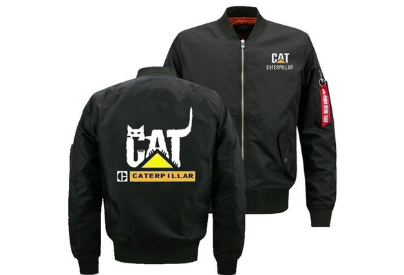 caterpillar bomber jacket