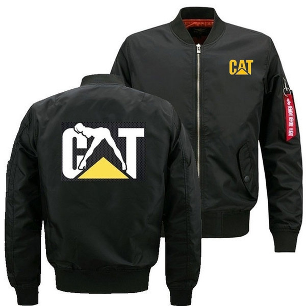 caterpillar bomber jacket