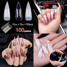 halfnailtip, acrylic nails, nail tips, fakefalsenail