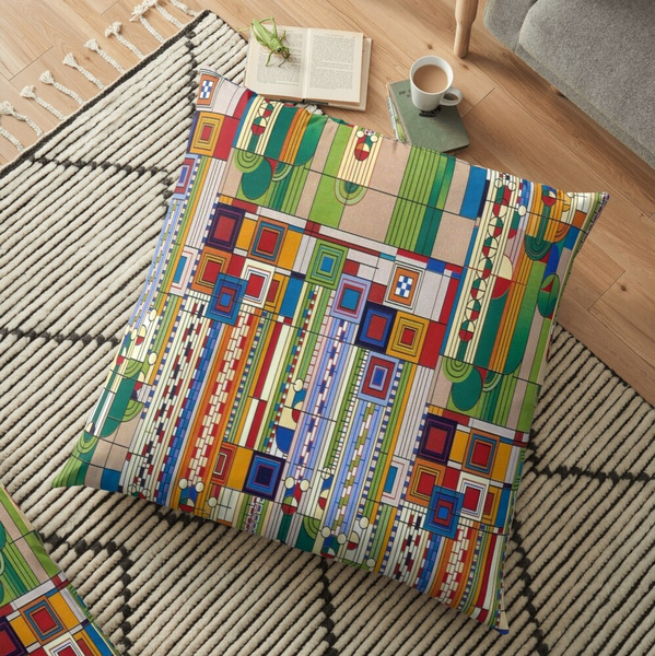 Frank lloyd 2024 wright pillows