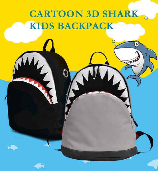 3d shark backpack