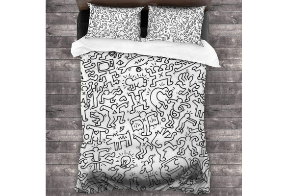scannen Meedogenloos delicatesse Keith Haring 3D Bedding Set,3 Pieces (1 Duvet Cover +2 Pillowcases) Ultra Soft Microfiber | Wish scannen Meedogenloos delicatesse Keith Haring 3D Bedding Set,3 Pieces (1 Duvet Cover +2 Pillowcases) Ultra Soft Microfiber | Wish