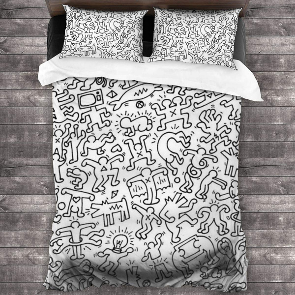 scannen Meedogenloos delicatesse Keith Haring 3D Bedding Set,3 Pieces (1 Duvet Cover +2 Pillowcases) Ultra Soft Microfiber | Wish scannen Meedogenloos delicatesse Keith Haring 3D Bedding Set,3 Pieces (1 Duvet Cover +2 Pillowcases) Ultra Soft Microfiber | Wish