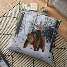 Home Decor, squarepillowcover, Pillowcases, Bears