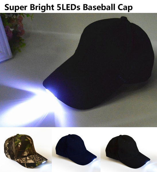 baseball cap with torch