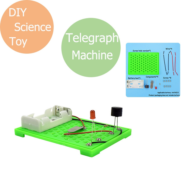 DIY Assembled Telegraphs Science Technology Experiments Educational Toy Gift 