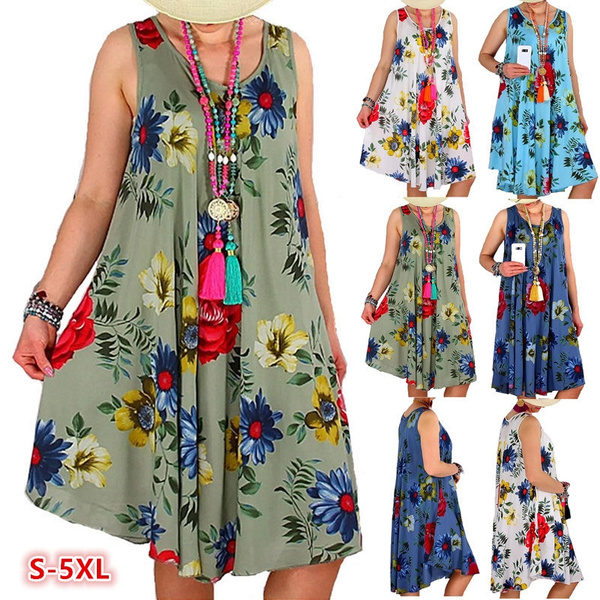 beach sundresses plus size