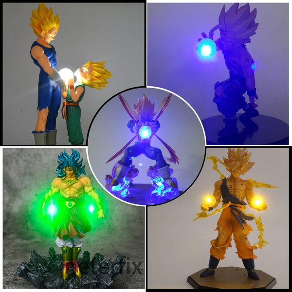 Goku Gohan Broli Vegeta Anime Dragon Ball Z Led Lamp Toy Son Goku Broli