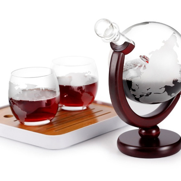 Globe discount wine holder