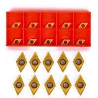 10 Pièces Plaquette Carbure DCMT070204 YBC251 Pour Outils De Tournage SDNCN