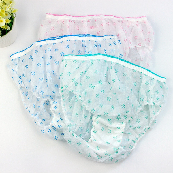 Womens Disposable Underwear Travel Hospital Stays Emergencies Incontinence  Protective Underwear for Women 7 Packs