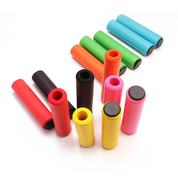 1Pair MTB Soft Foam Silicone Sponge Handle Bar Grips Handlebar Bike Bicycle New