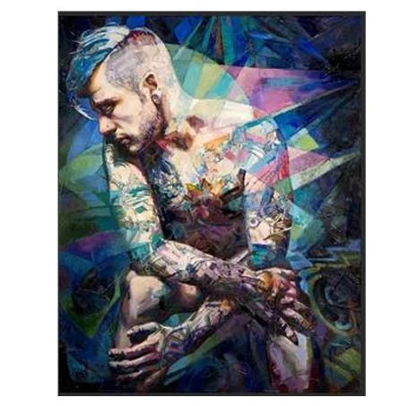 5d Diy Diamond Painting Painted Gay Man Art Full Round Diamond