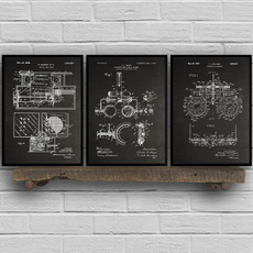 clinicwalldecor, optometrypatentprint, optometristgift, art
