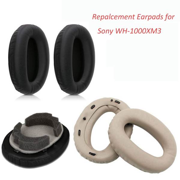 YUMQUA Replacement Ear Cushions Kit Memory Foam Earpads Cushion Cover for Sony  WH-1000XM3 Noise Cancelling Over Ear Headphone - 1 Pair | Wish