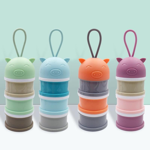 Baby Food Storage Box Essential Cereal Cartoon Milk Powder Box