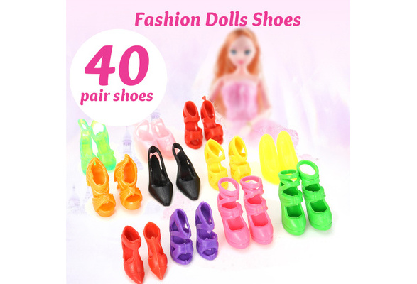 40 Pair Shoes For 11.5/" Dolls Barby DollsChrismas Gifts B30 Toys