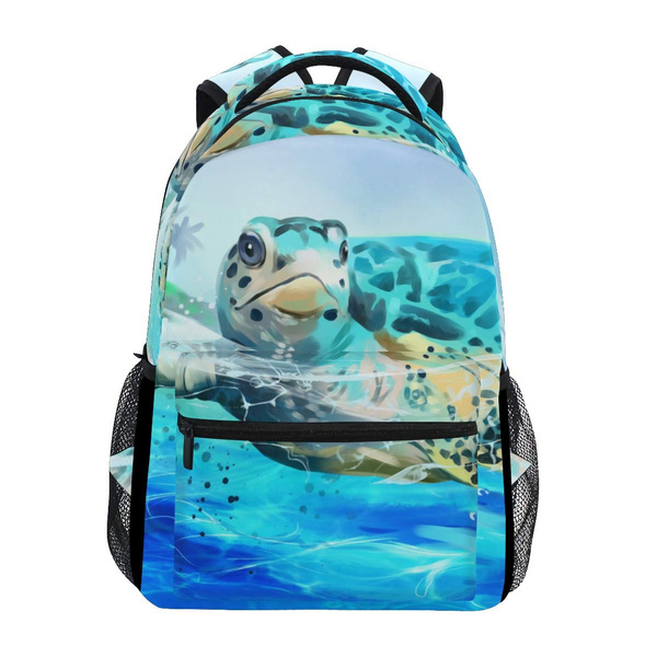 Sea Animal Turtle Shark Dolphin Backpack Women Men Rucksack Children School  Bags for Teenager Boys Girls School Backpack Bookbag