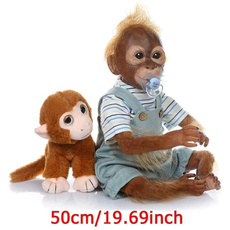 Baby, monkey, Cloth, Silicone