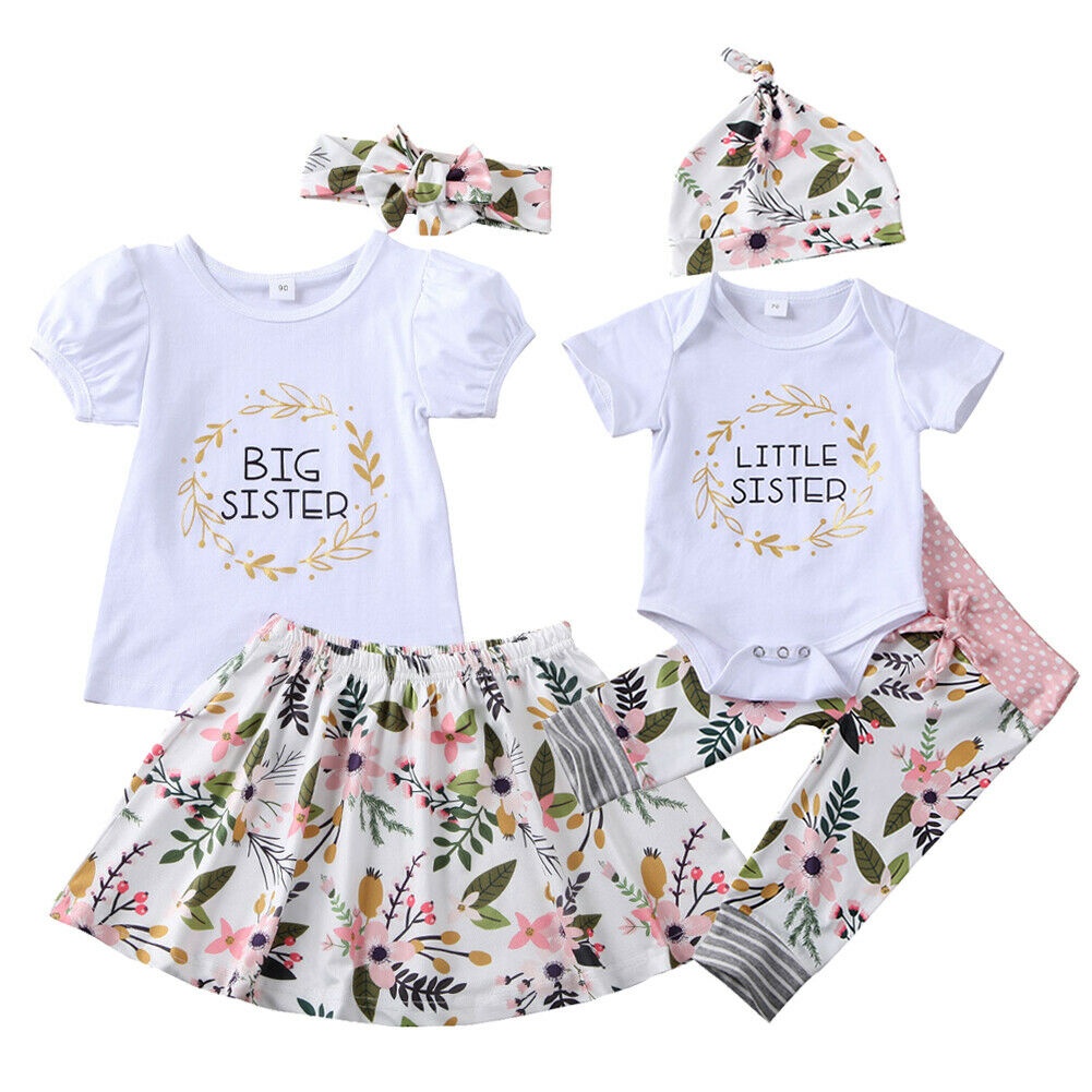 matching rompers for sisters