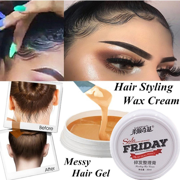 Professional Smooth Long-lasting Broken Hair Cream Anti-Frizz Hair Edge Gel  Hair Line Control Hair Styling Cream Styling Tools Hair Wax | Wish
