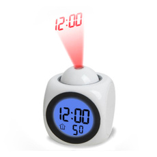 led, projection, Clock, snooze