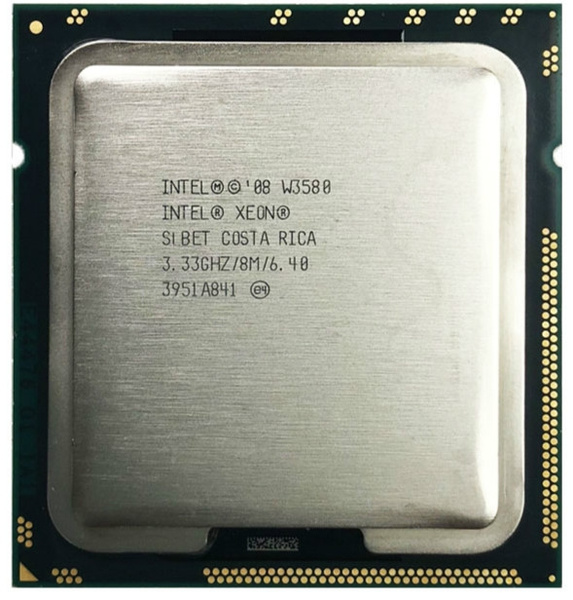 Intel Xeon W3580 3.3 GHz Quad-Core Eight-Thread CPU Processor 8M 130W LGA 1366 